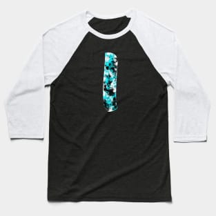 Paint Splash Letter I Baseball T-Shirt